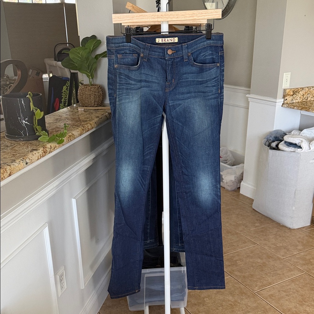 J Brand Women's Medium/Dark Blue Jeans